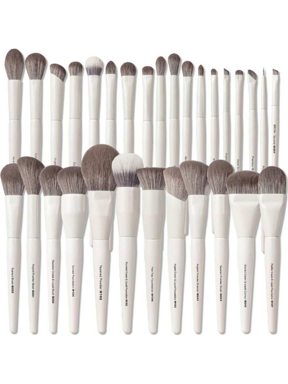 30 Pcs Professional Makeup Brush Set - Ultra Soft Bristles, Dense & Durable